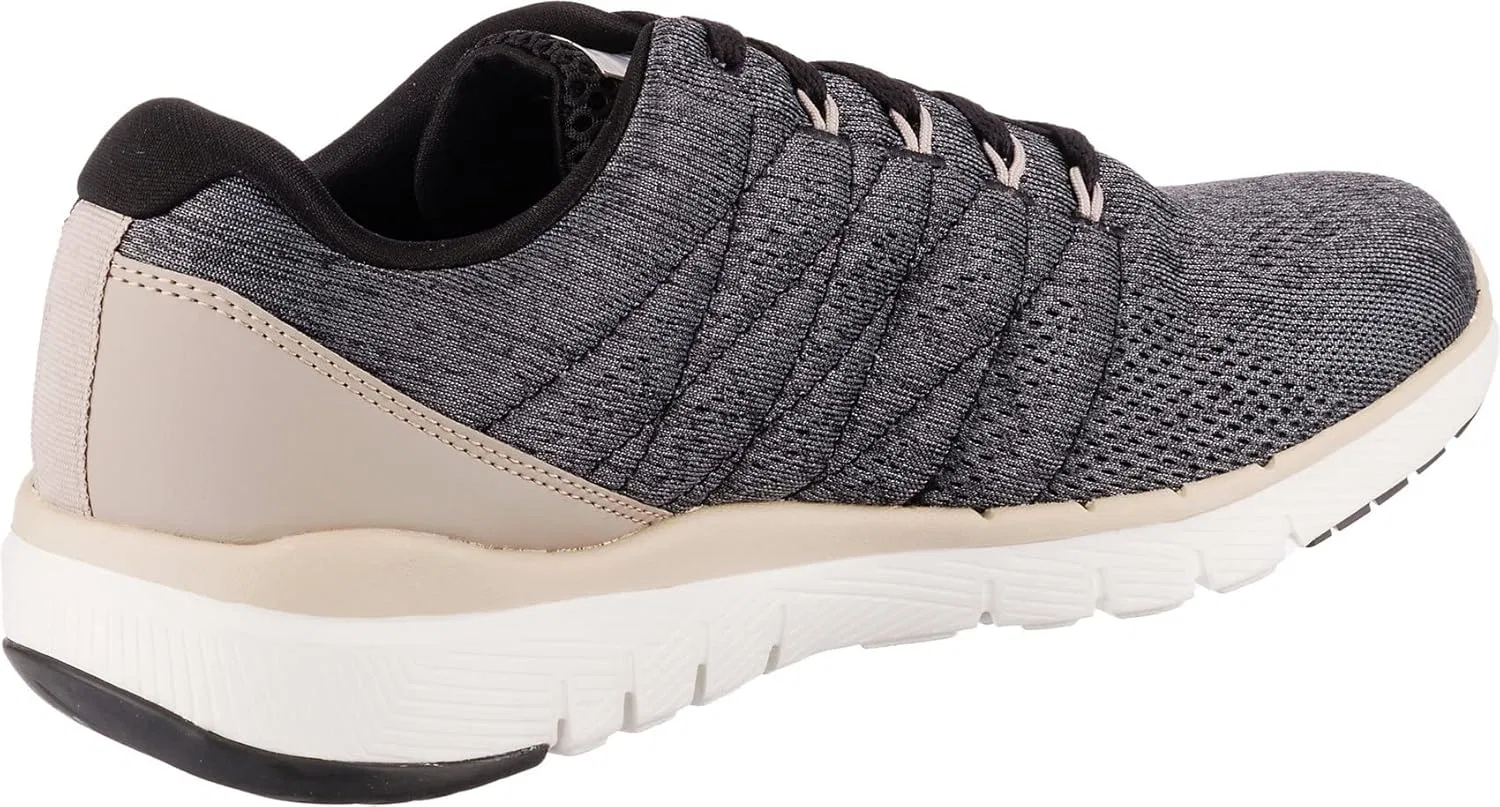 Мужские кроссовки Skechers Flex Advantage 3.0 Stally, Black Mesh Trim — фото 4