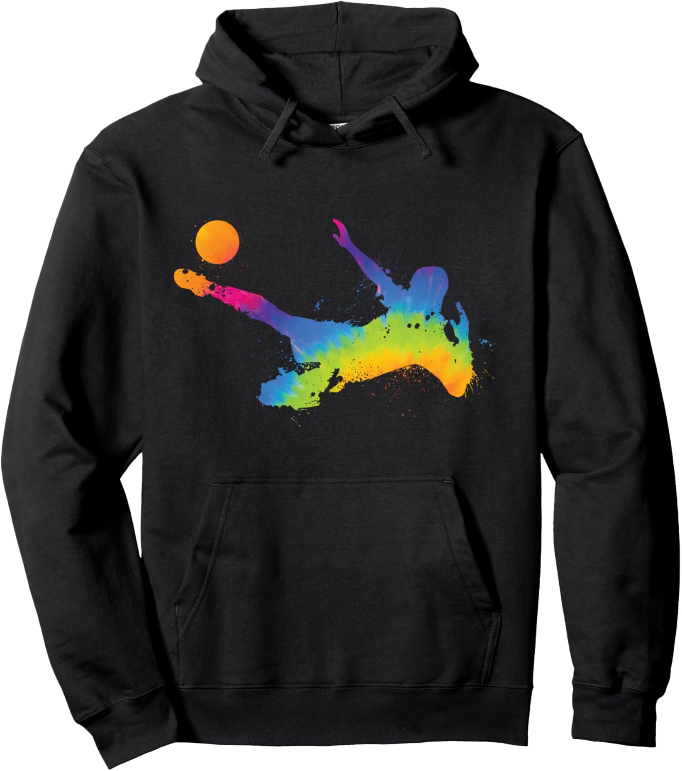 

Футбольная толстовка Soccer Splash Soccer Essentials для мальчиков Boys Soccer Accessories For Kids Soccer Game, черный