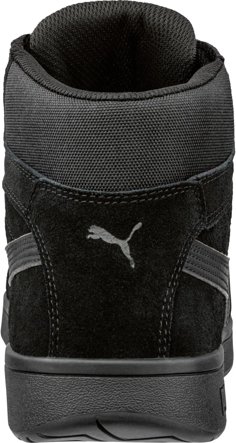 Мужские оксфордские кроссовки Puma Iconic Suede Mid Eh, черный
