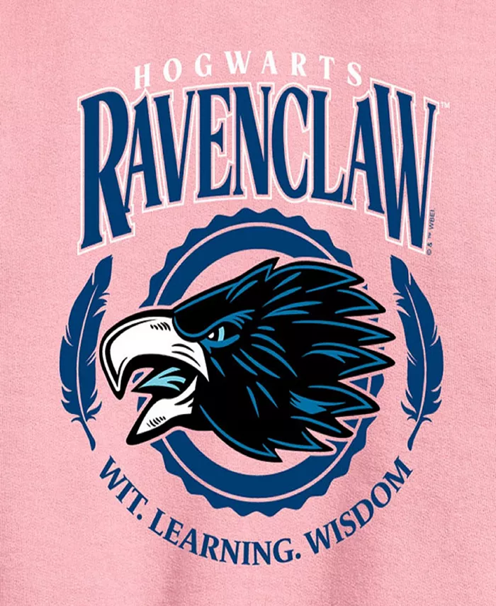Футболка с рукавом реглан и принтом Ravenclaw для девочек постарше Harry Potter, розовый — фото 3