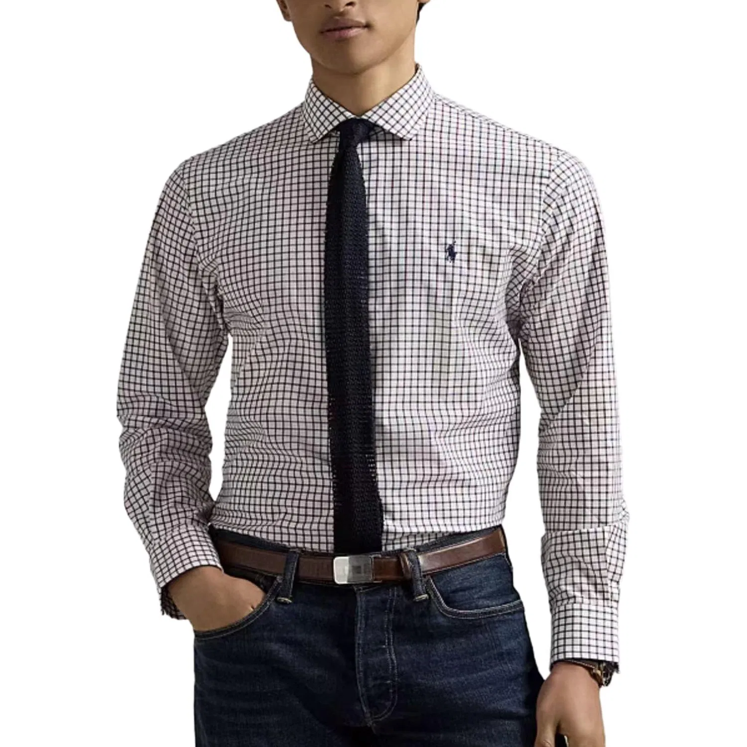 Рубашка Slim Fit мужская Polo Ralph Lauren, Multicolor — фото 3