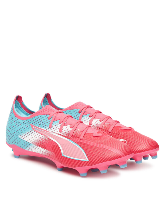 Футбольные бутсы Ultra 6 Match Re-Charge Fg/Ag 108765 01 Puma, розовый — фото 2