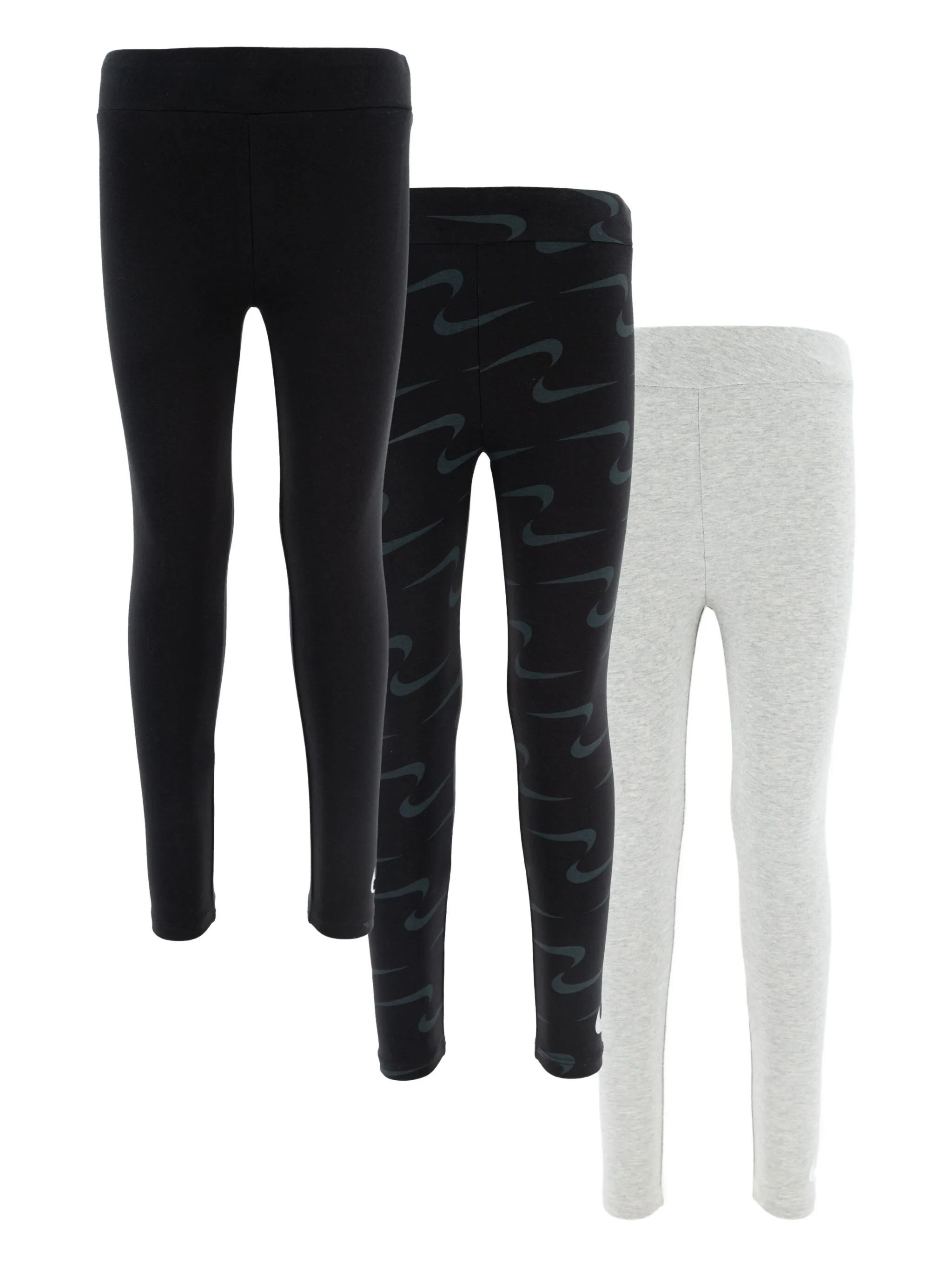 

Легинсы с завышенной талией Nike Kids, черный