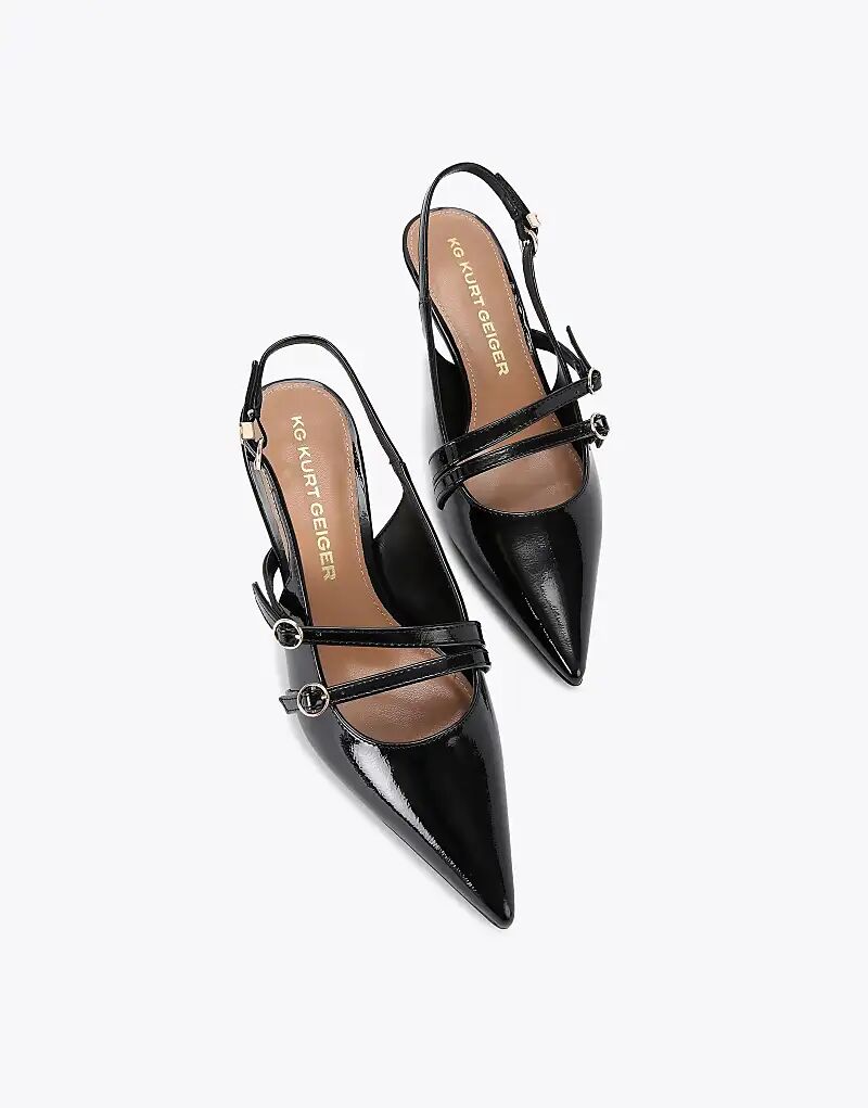 Туфли на каблуке KG Kurt Geiger Sienna черного цвета — фото 2