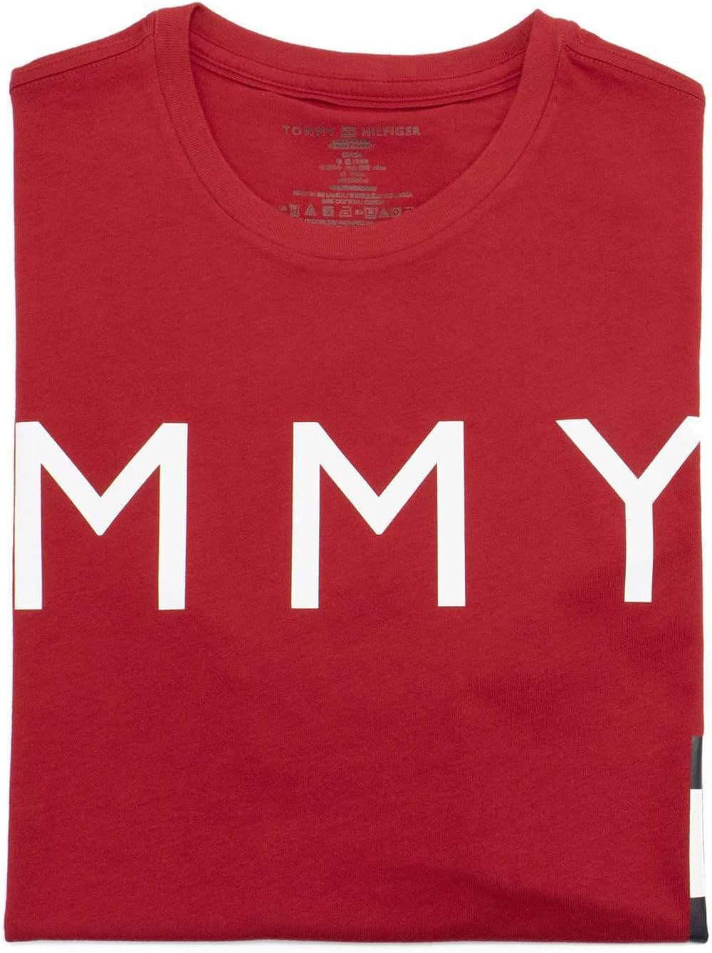 Мужская футболка Tommy Hilfiger Modern Essentials из хлопка, Mahogany — фото 3