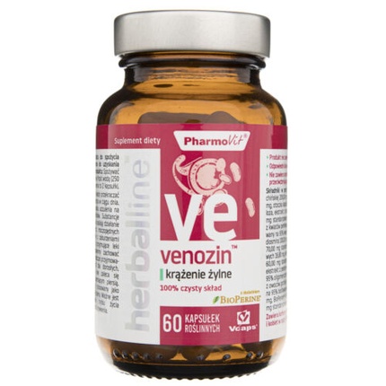 

Venozin Венозное кровообращение 60 капсул Pharmovit