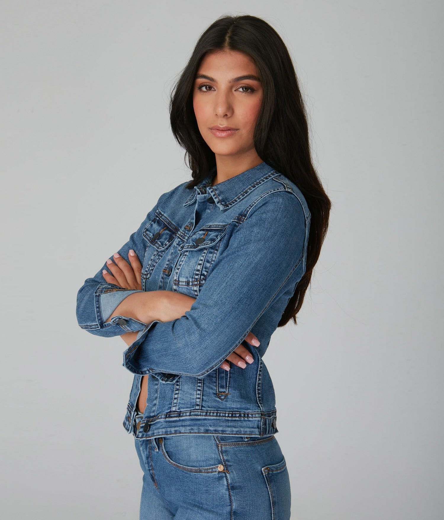 

Классическая джинсовая куртка Gabriella-RCB Lola Jeans, цвет rugged classic blue