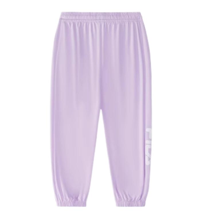 FILA KIDS Детские вязаные спортивные штаны для детей 3-7 лет stunning purple — фото 2