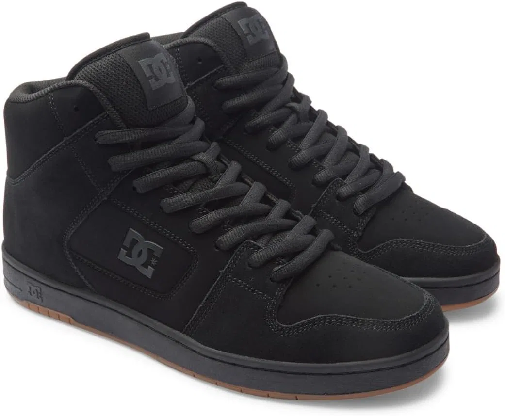 Кроссовки для скейтбординга DC Shoes Manteca 4 Hi-top, Black/Black/Gum