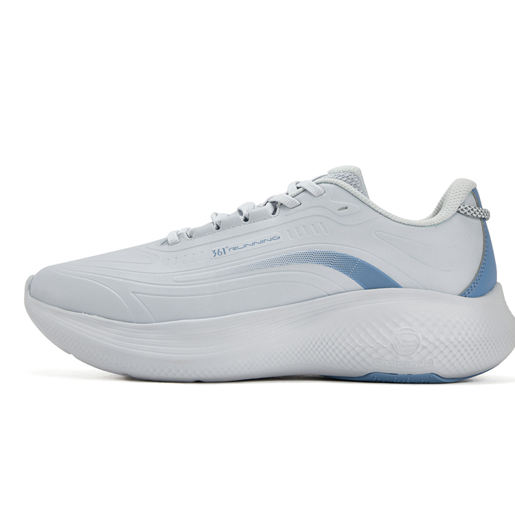 

361° Кроссовки мужские с низким верхом, амортизирующие, износостойкие, античного серо-синего цвета