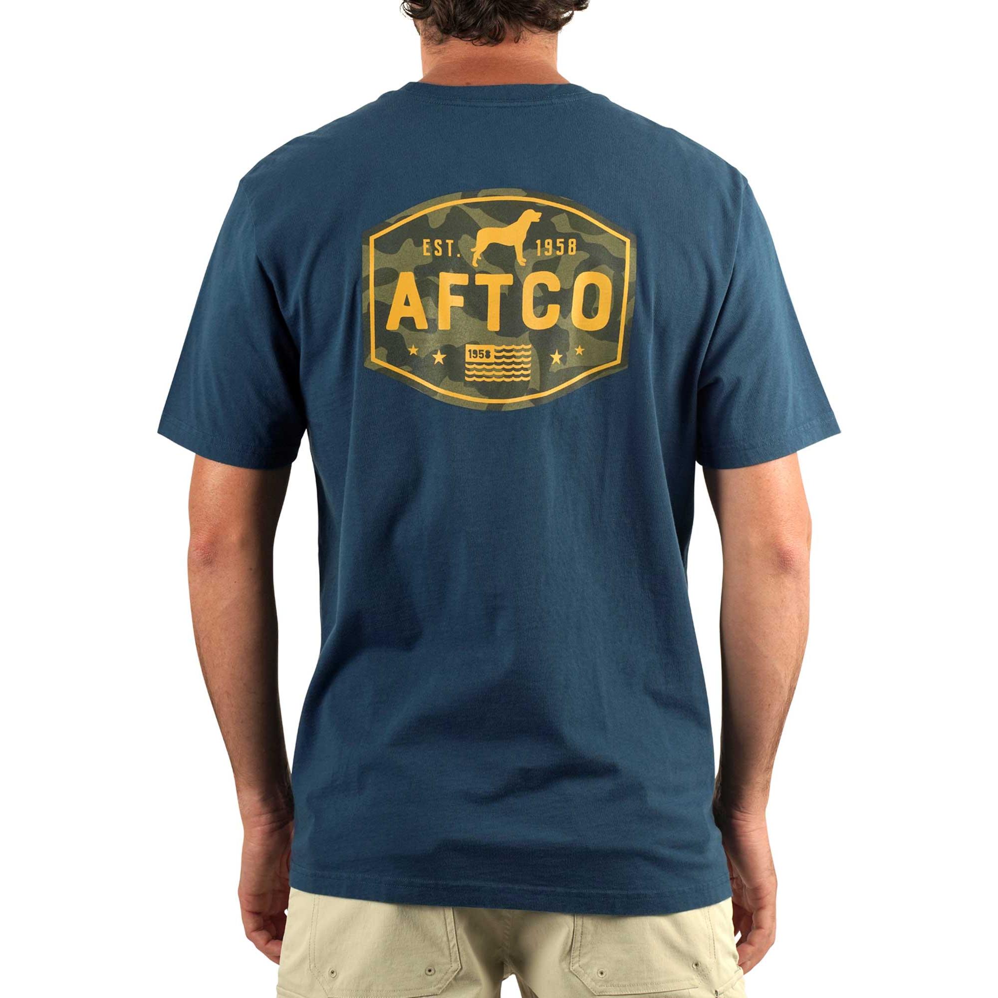 

Мужская футболка с коротким рукавом "Лучший друг" AFTCO, Naval