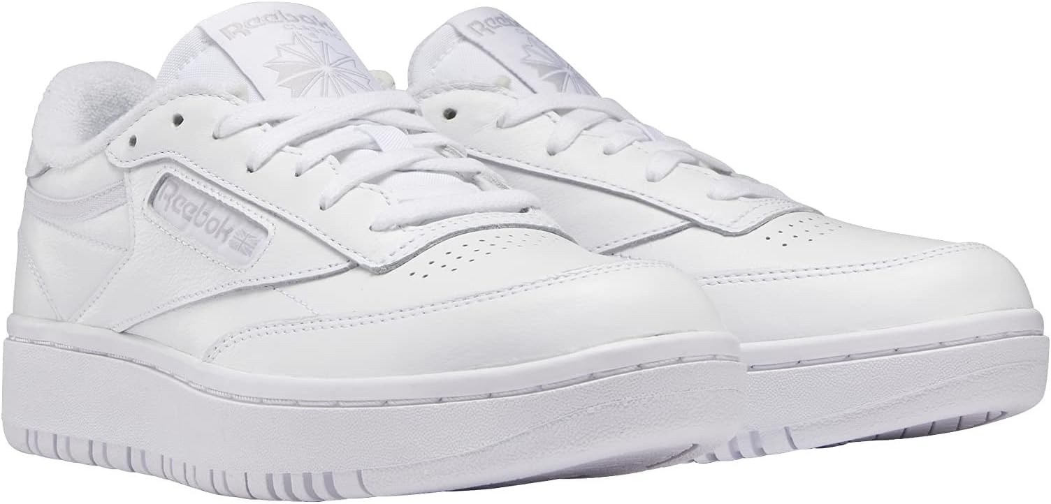 

Кроссовки Club C Double Reebok, цвет White/Cold Grey, Белый, Кроссовки Club C Double Reebok, цвет White/Cold Grey