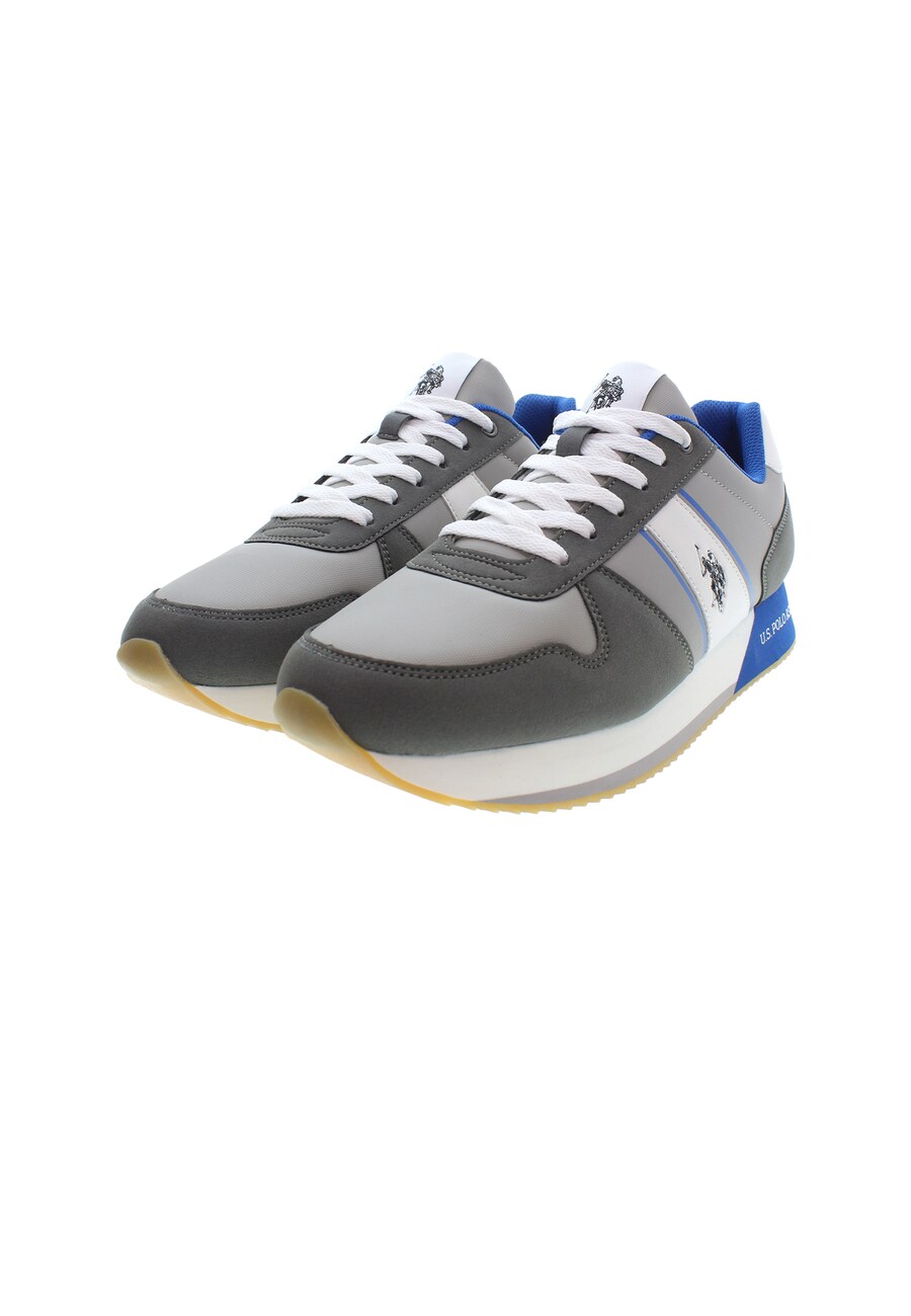 Кроссовки U.S. POLO ASSN. Balbil002, цвет Grey/Dark grey — фото 3