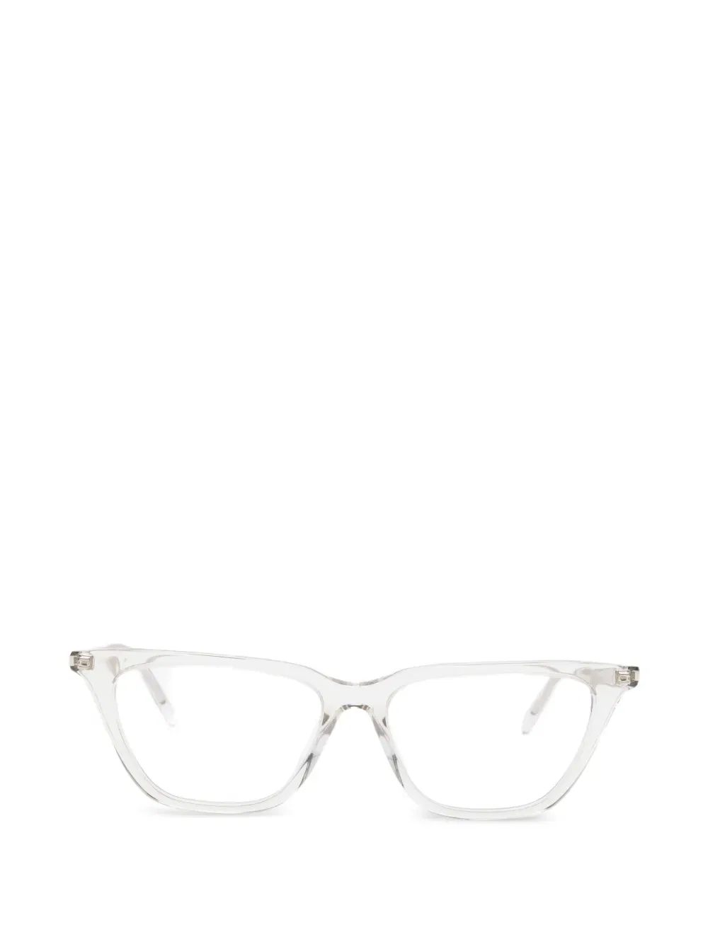 Очки в квадратной оправе Saint Laurent Eyewear, белый
