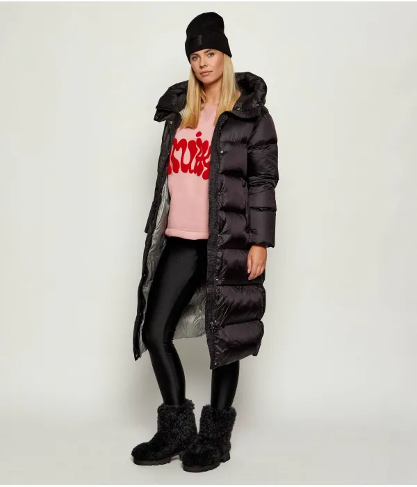 Женские зимние ботинки Inuikii Teddy Biker меховые, черный — фото 2