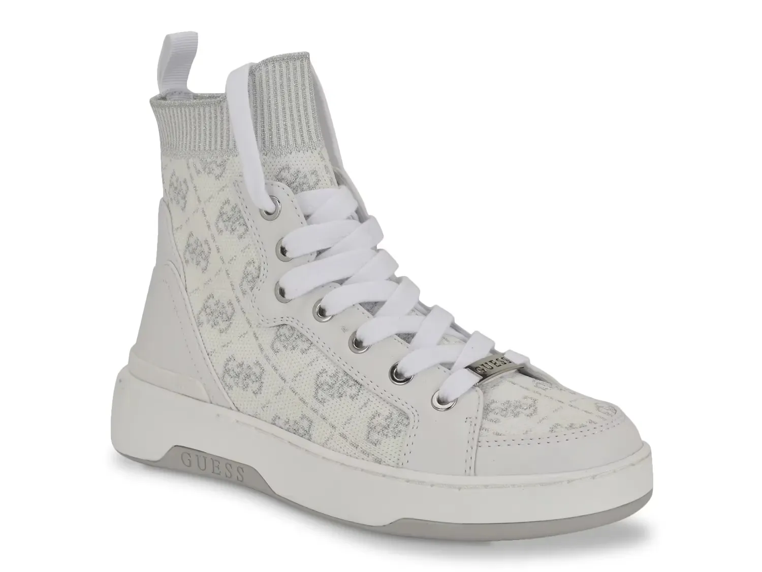 Мужские кроссовки High-Top - женские Guess, White