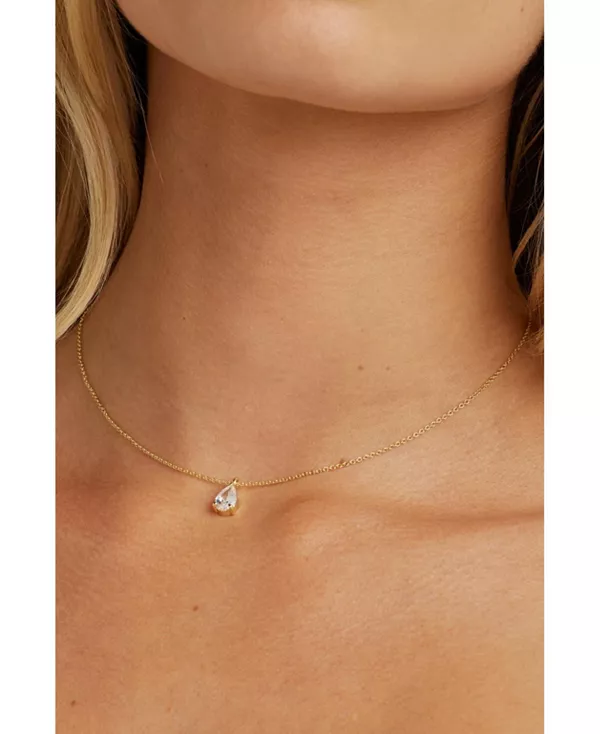 

Кулон с кристаллом Элизабет Untamed Petals, gold