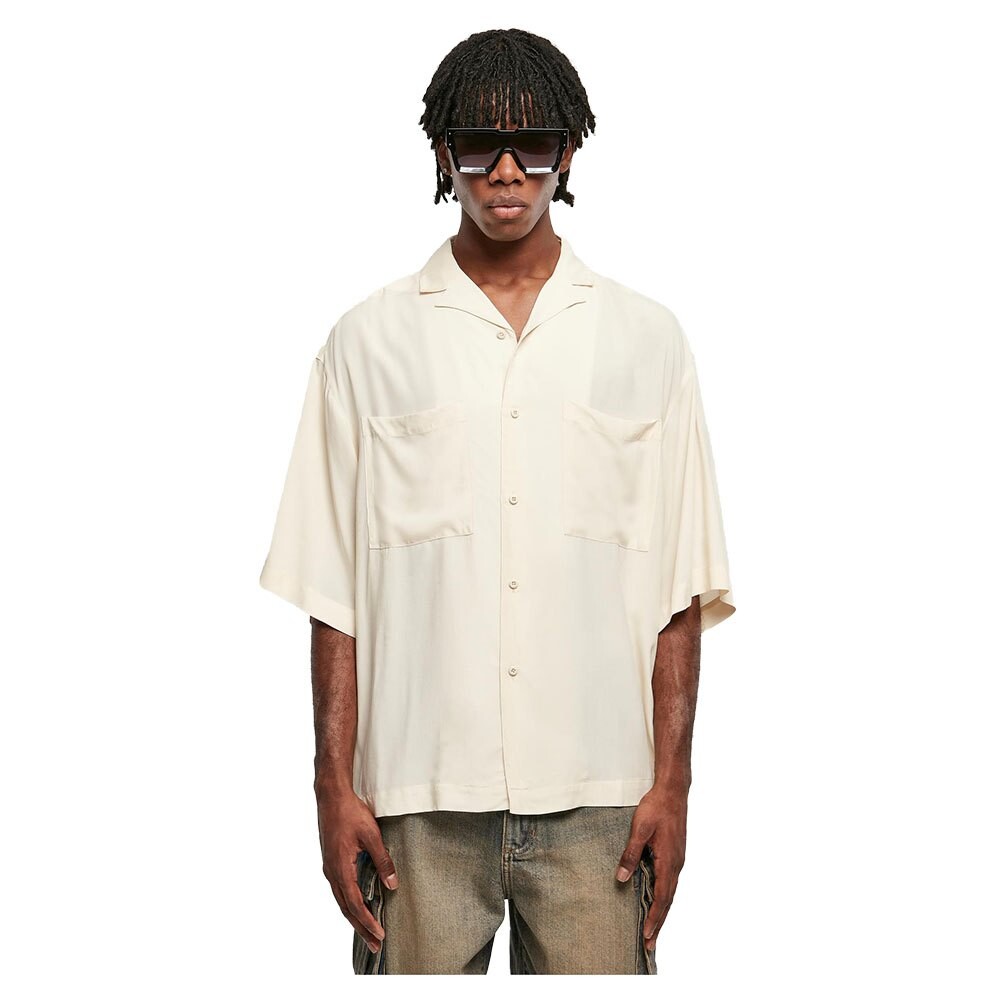 

Рубашка с коротким рукавом Urban Classics Oversized Resort, бежевый