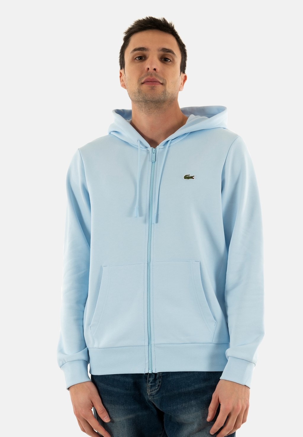 

Толстовка на молнии Lacoste, синий