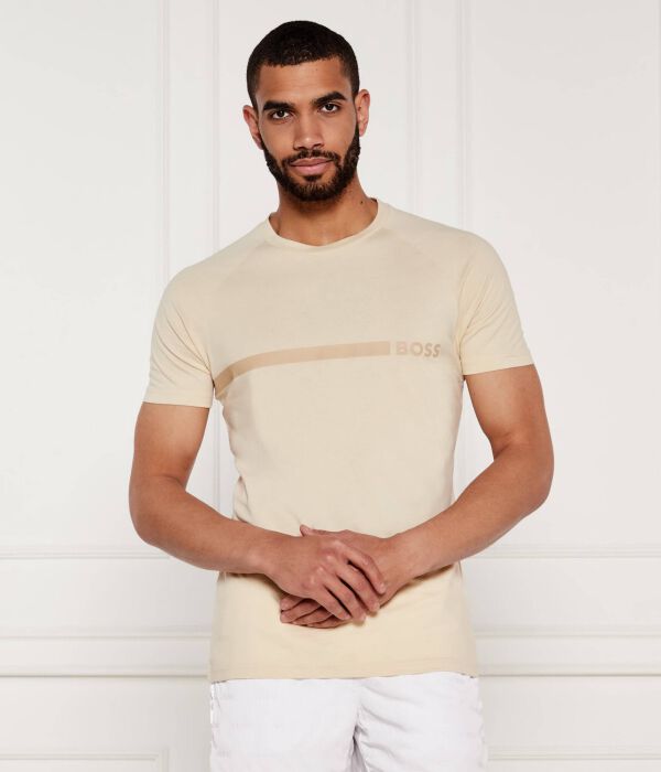 

Футболки Slim fit Boss, экрю