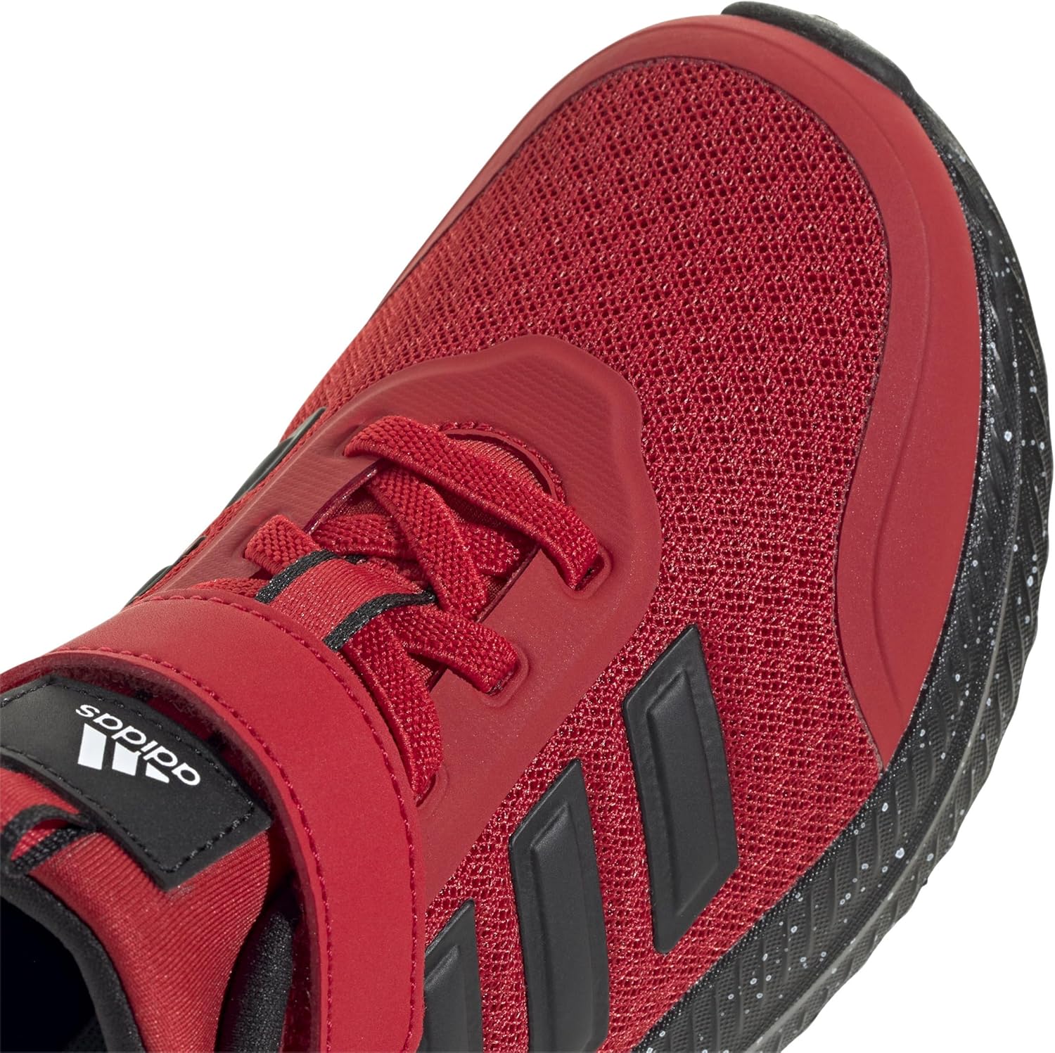 Детские кроссовки Adidas Baby-Girls XPLR Path на эластичных шнурках, белый/черный/алый — фото 2