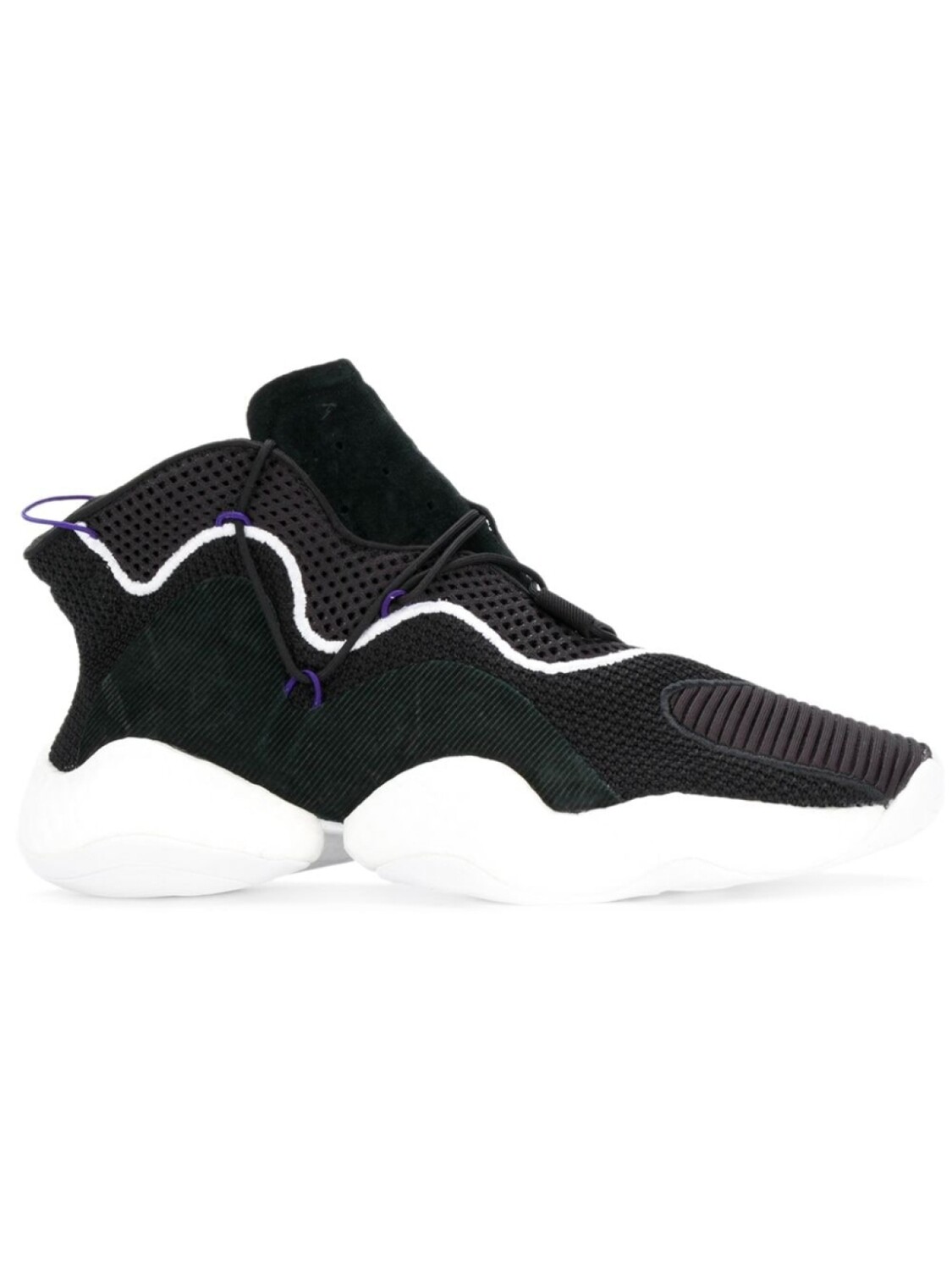 

Кроссовки Adidas Crazy Byw, черный/белый