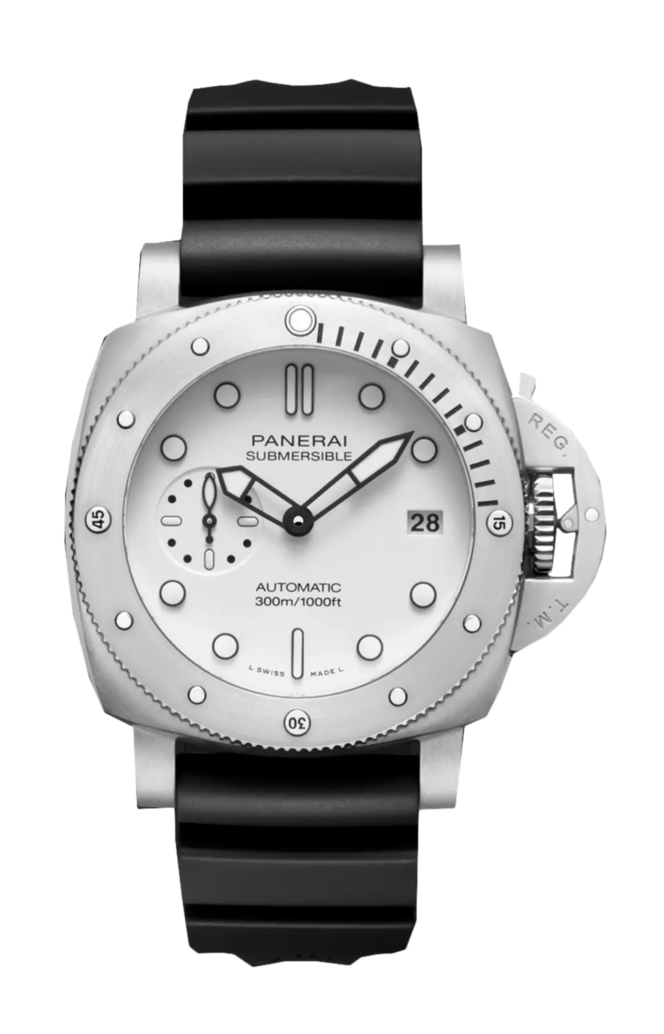 

Часы submersible 42mm doppio cinturino Panerai