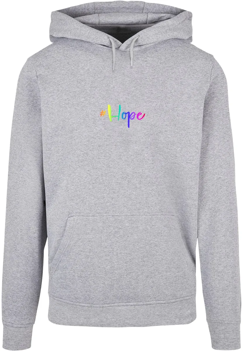 

Толстовка с капюшоном Merchcode " Merchcode Men's Hope Rainbow Basic Hoody", серый