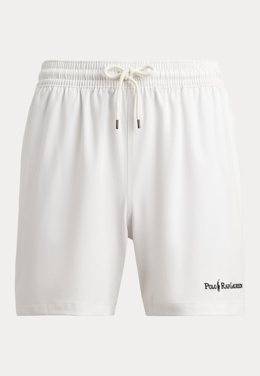 Шорты для плавания Polo Ralph Lauren 5.75-INCH TRAVELER CLASSIC SWIM TRUNK, Deckwash White/Off-White — фото 4