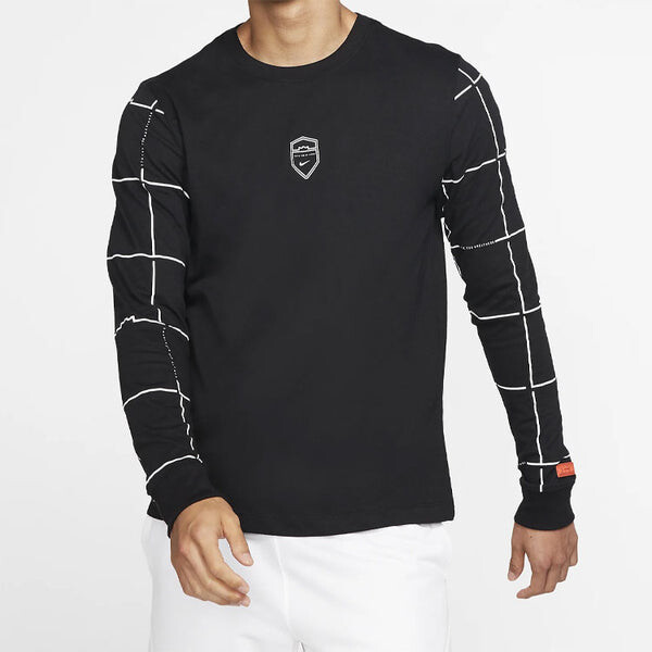 Футболка Nike Dri-FIT LeBron Long-sleeve TEE Men Black, черный — фото 4