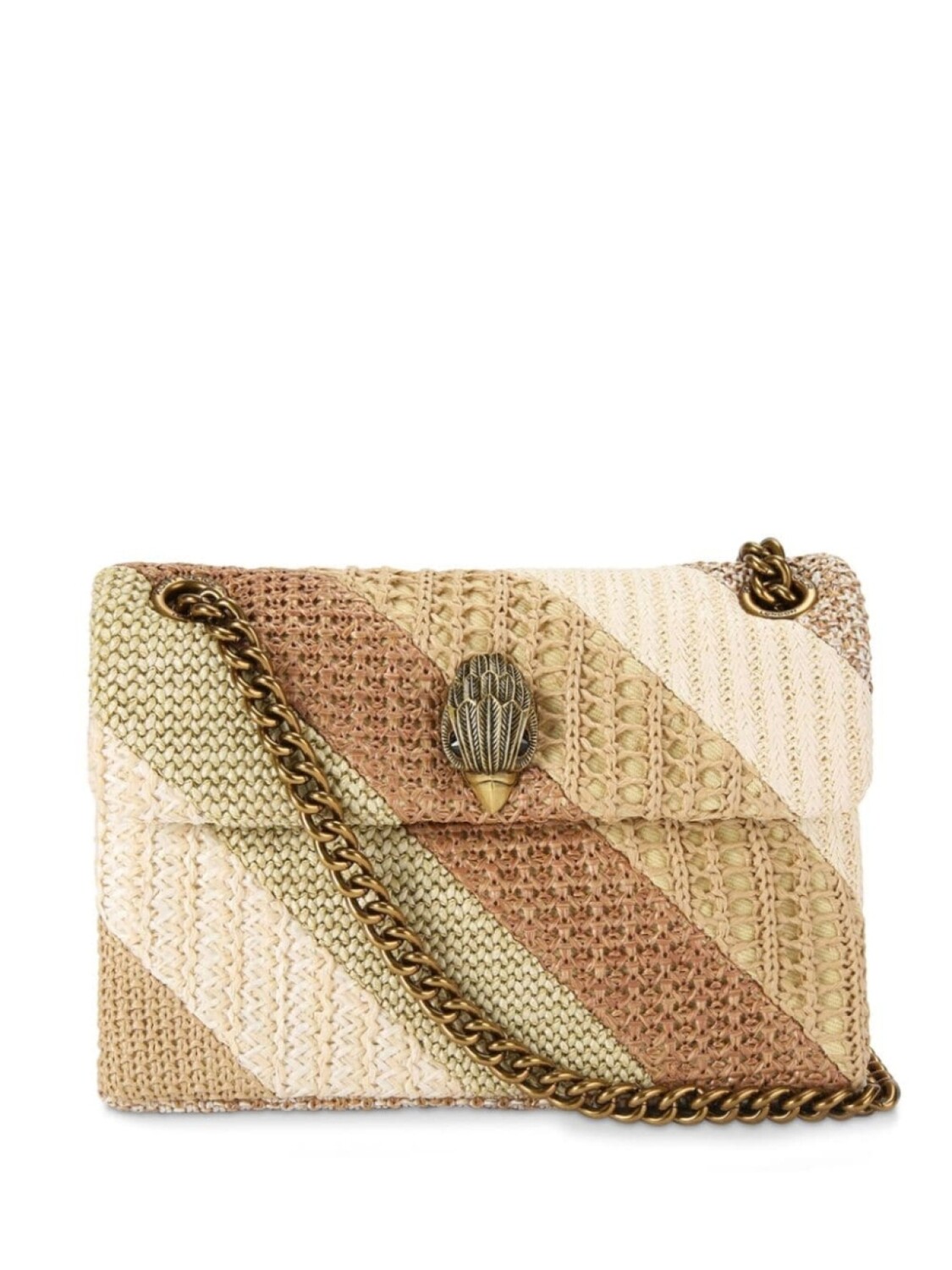 

Kurt Geiger London мини-сумка на плечо Kensington, нейтральный цвет