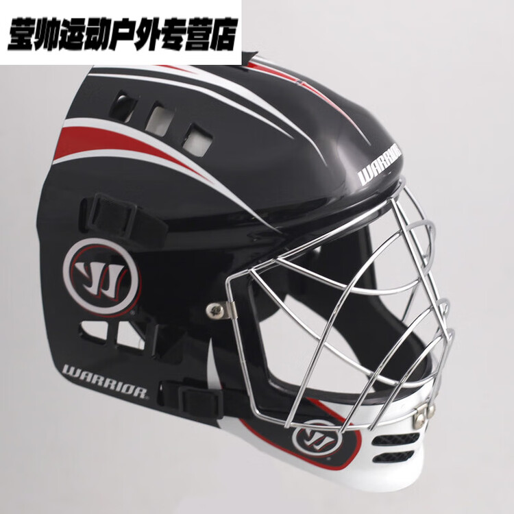 

He Jiagong Бракованный шлем для бейсбольного кетчера, хоккейный вратарский шлем для льда и роликов, Black Arrow, размер M