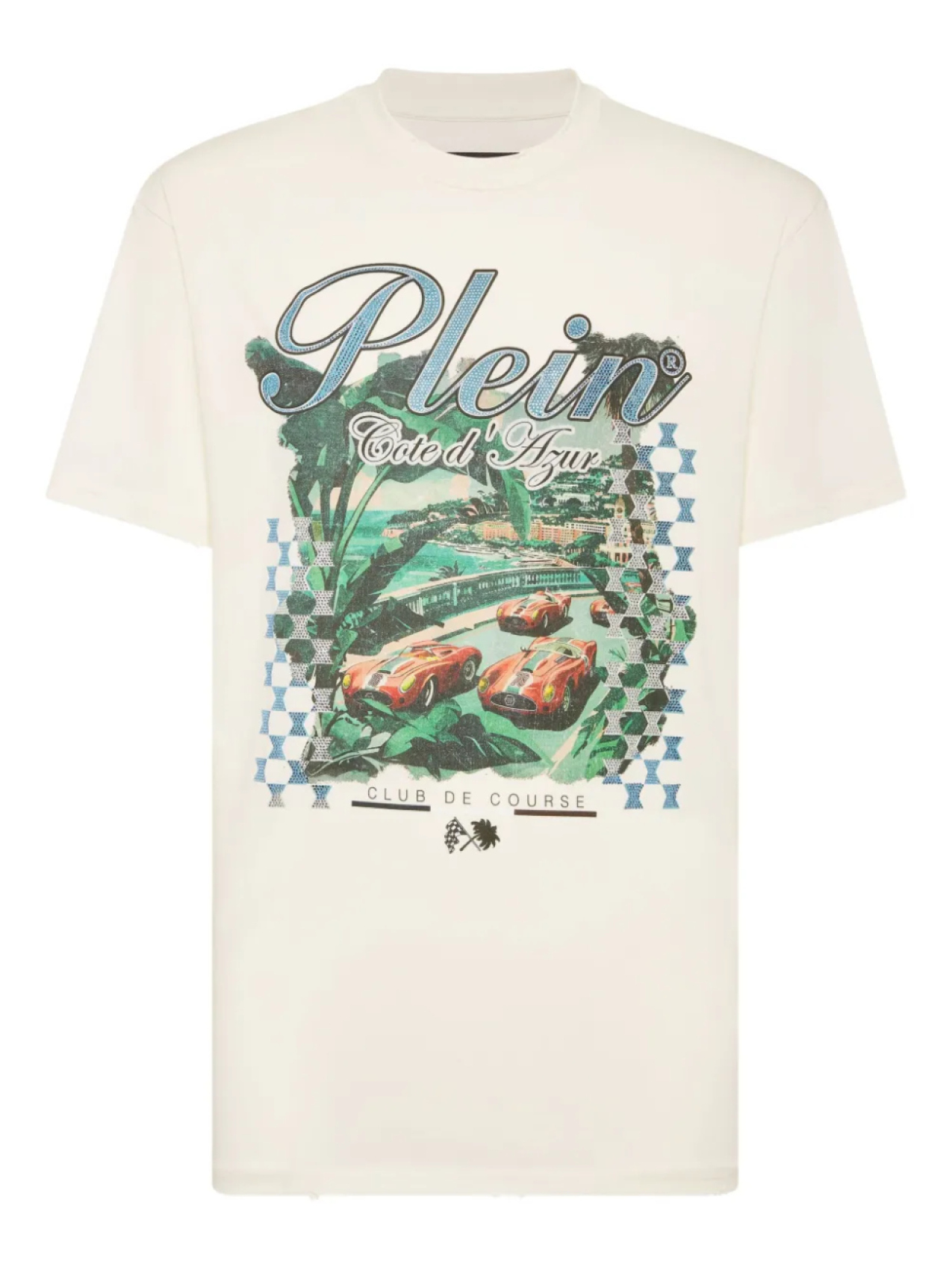 

Футболка Cote D'Azur Philipp Plein, белый
