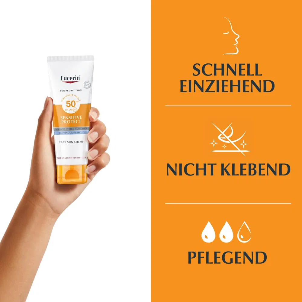Солнцезащитный крем для лица «Sun Viso CR FP50+» от Eucerin Eucerin — фото 3