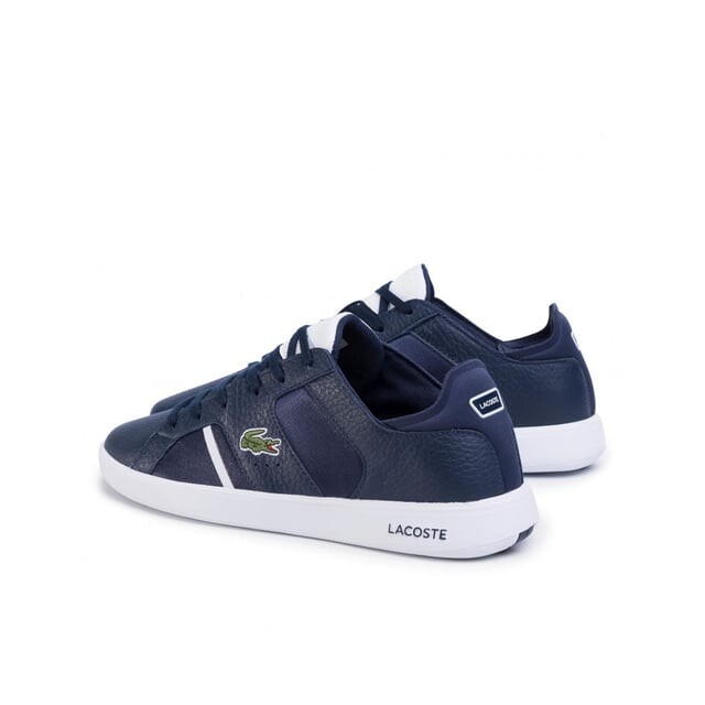 Мужские темно-синие кроссовки Novas 120 1 sma Lacoste, синий — фото 4