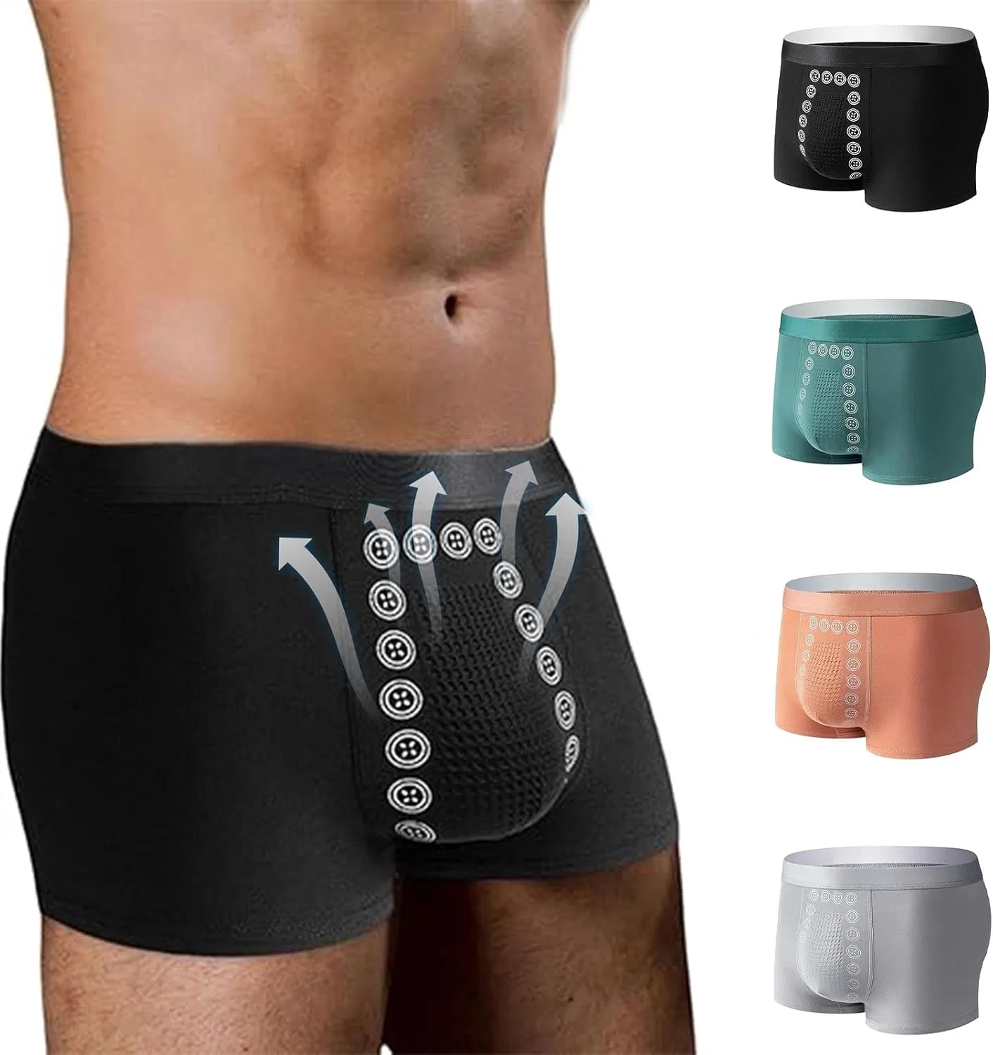 Боксеры Magnetic Therapy Underwear, 4pcs-c