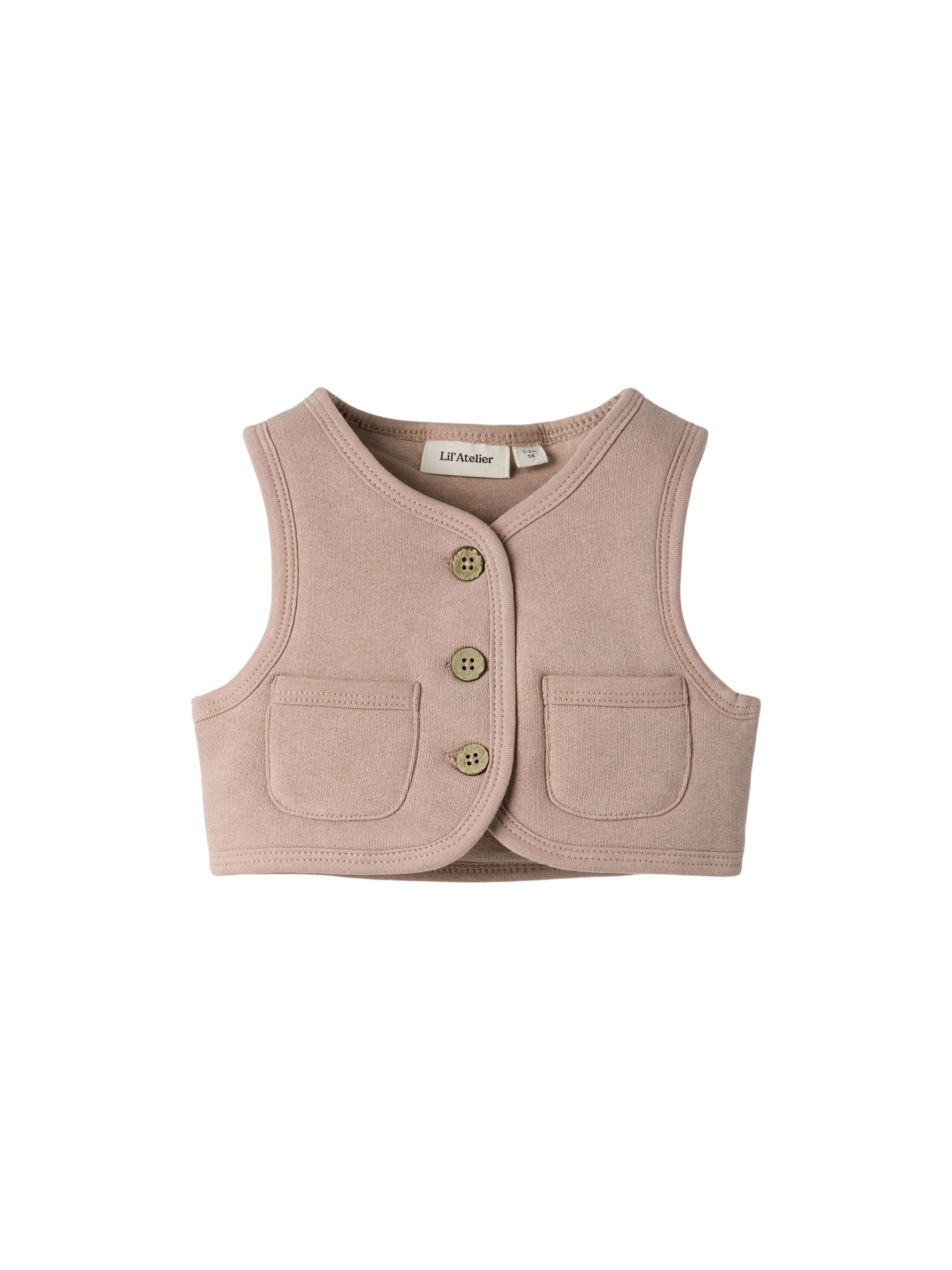 

Lil'Atelier Жилет в цвете Chocolate, Mocha