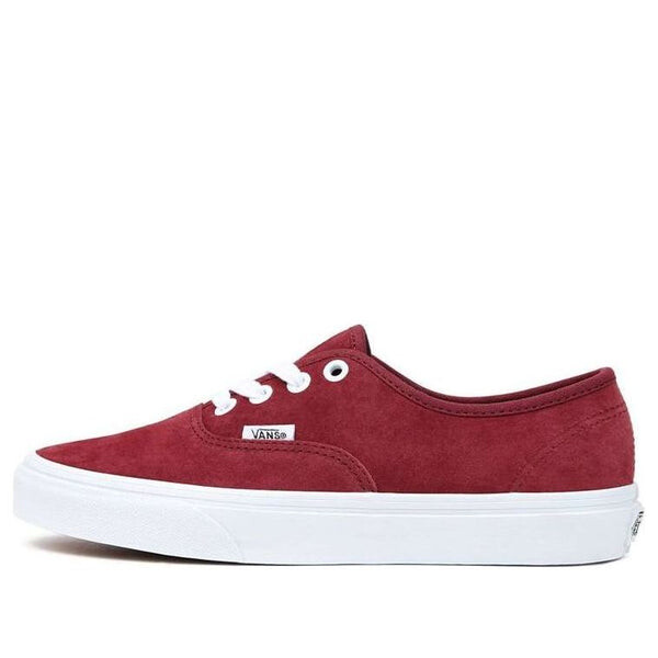 

Кроссовки pig suede authentic 'red white' Vans, красный
