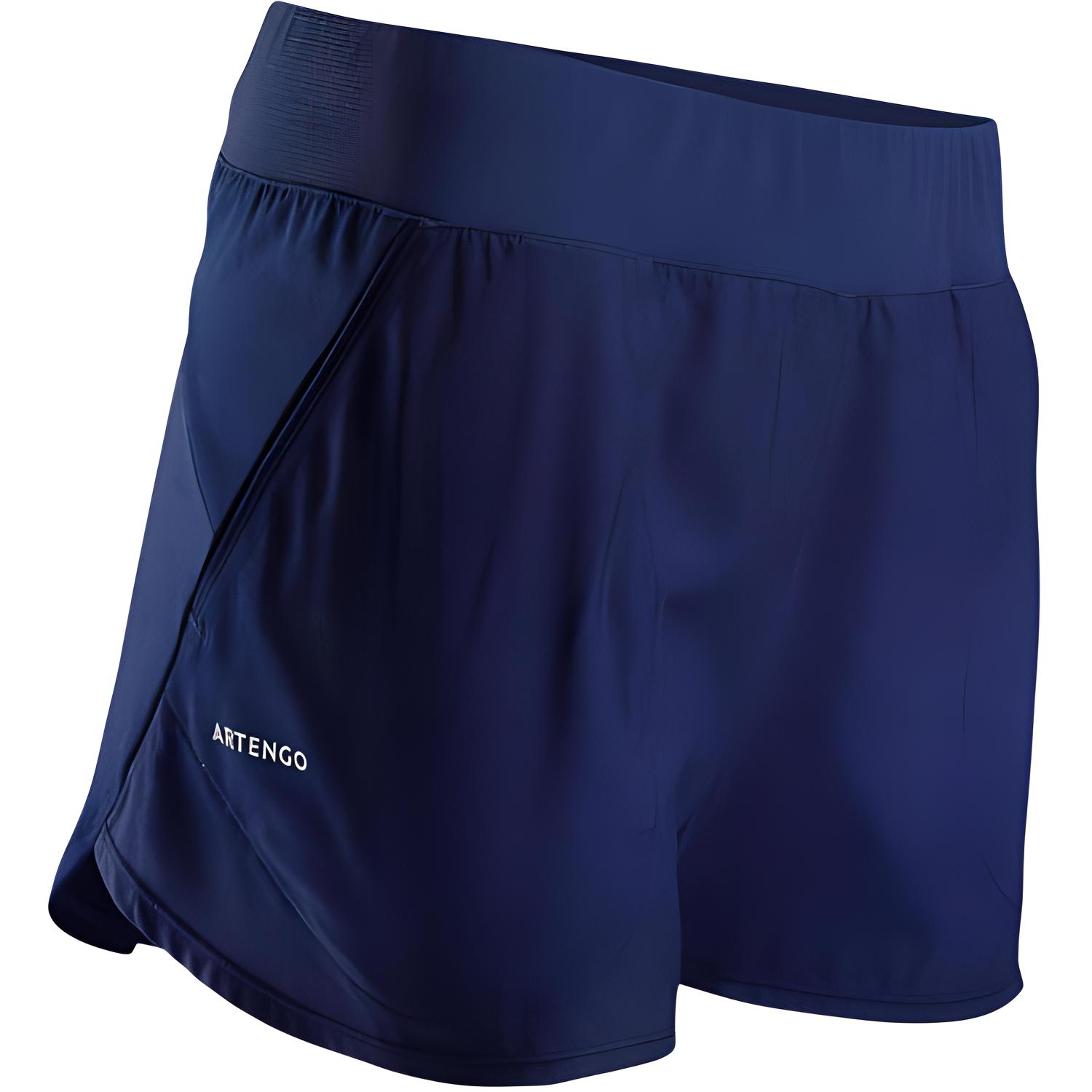 

DECATHLON ARTENGO повседневные шорты женские темно-синие