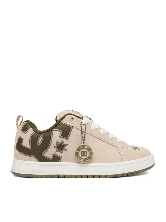 DC Shoes Кроссовки CEOWB-V5-10116M бежевые