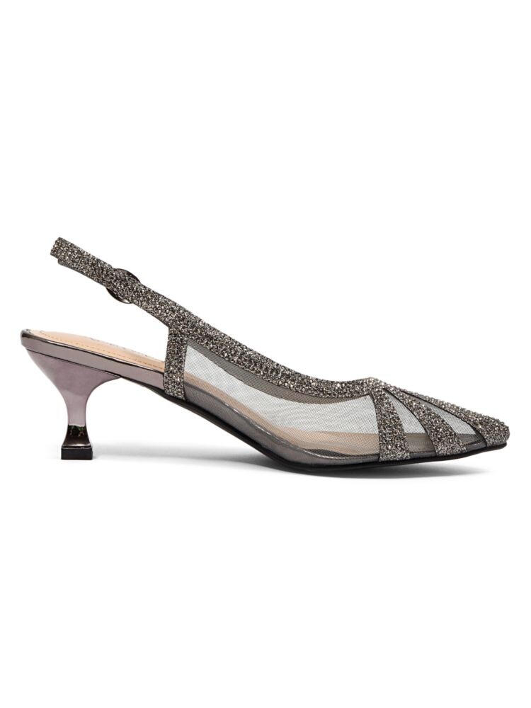 

Туфли Macy на каблуке с открытой пяткой Lady Couture, цвет Pewter