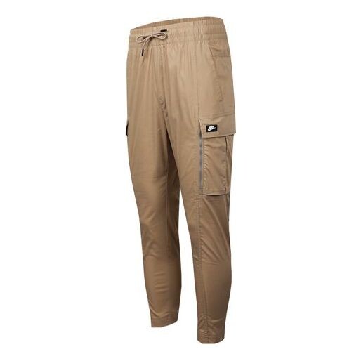 

Брюки sportswear long pants woven cone khaki Nike, хаки