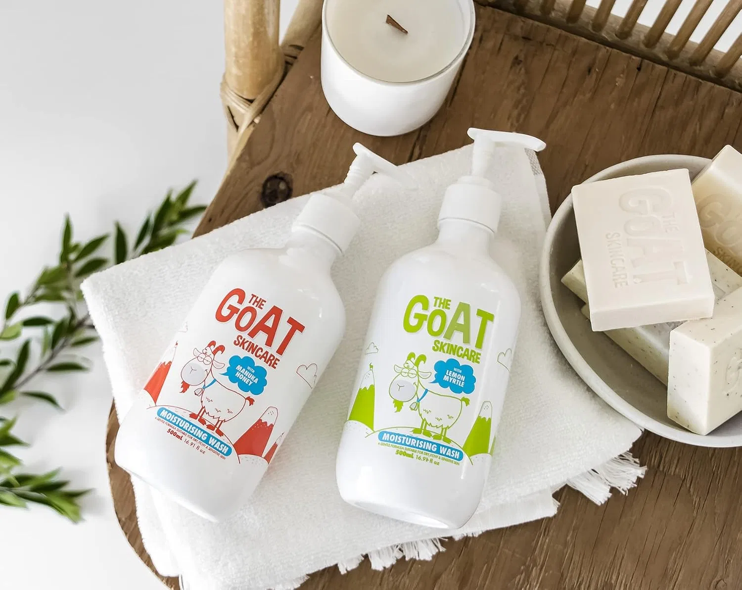 Гель для душа с медом манука от Skincare Body The Goat Skincare — фото 4