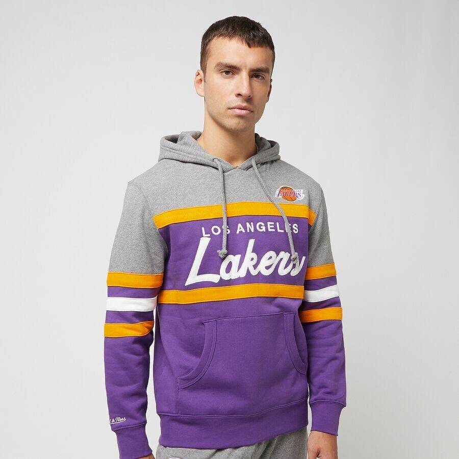 

Толстовка НБА Лос-Анджелес Лейкерс Mitchell & Ness, цвет purple