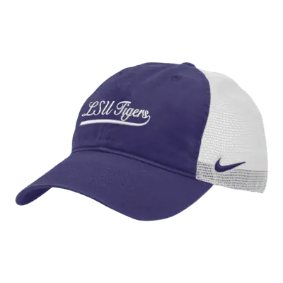

Бейсболка Nike LSU Heritage86 College Trucker Hat, цвет Orchid