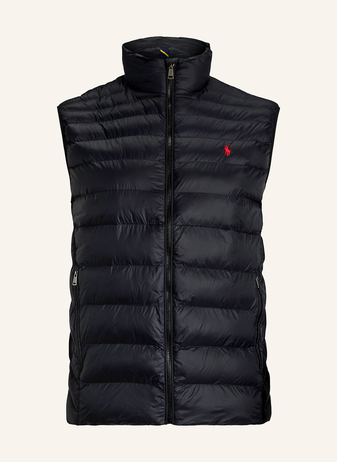 

Стеганый жилет Polo Ralph Lauren Big & Tall, черный