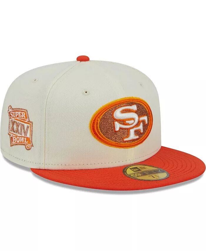 

Мужская кремовая, алая кепка San Francisco 49ers City Icon 59FIFTY Fitted New Era