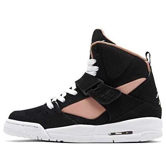

Кроссовки flight 45 высокие розовые Air Jordan, черный