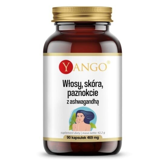 

Yango, Hair Skin Nails с ашвагандой 90 капс.