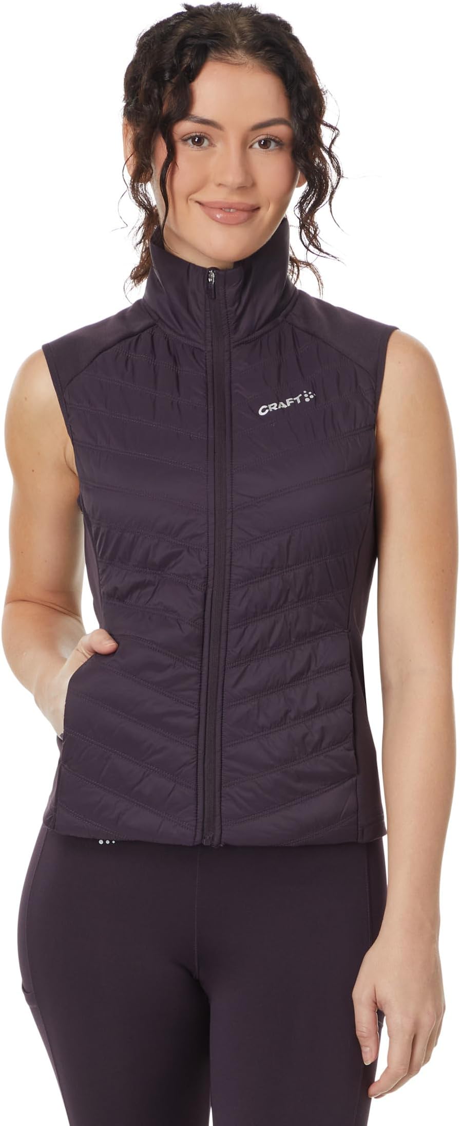 

Жилет Craft Advance Essence Warm Vest, цвет Dark Plum